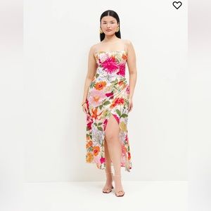 Reformation Marguerite silk dress